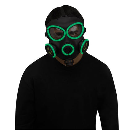 Light Up Gas Mask with Respirators