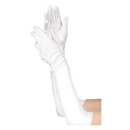 Long White Gloves - child