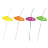 Luau Umbrella Straws  6ct