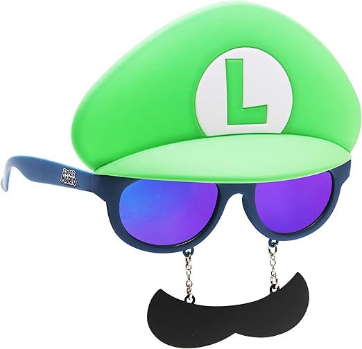 Luigi Mustache Sunglasses