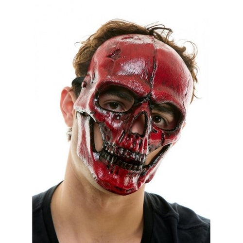 Red Skull Half Mask