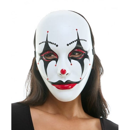 Deluxe Pierrot Clown Mask