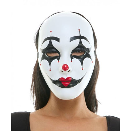 Deluxe Harlequin Clown Mask