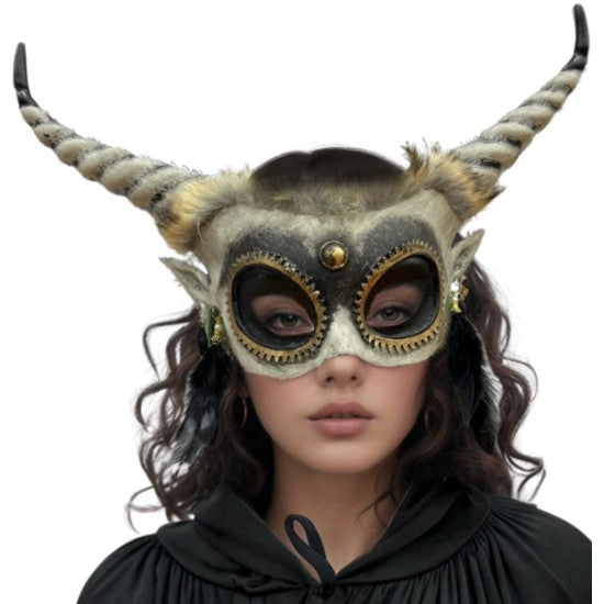 Horned Woodland Creature Mask