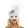 Masquerade Fairy Lace Mask | White