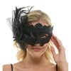 Masquerade Fairy Lace Mask | Black