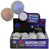 MOON FLASH LIGHT UP BOUNCING BALL 1pc