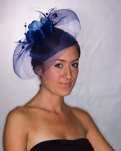 Fascinator Blue