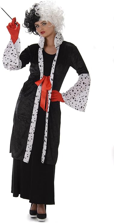 Madame Evil Dalmatian Smuggler Villain Women's Costume