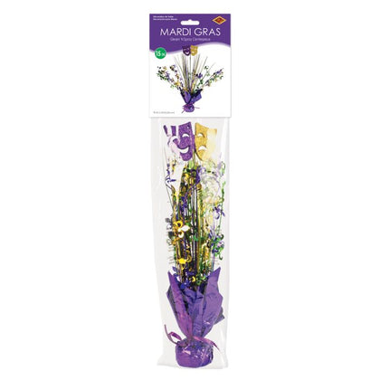 Mardi Gras Gleam 'N Spray Centerpiece