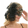 Masquerade Fairy Lace Mask | Black & Gold