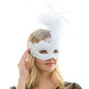 Masquerade Fairy Lace Mask | White