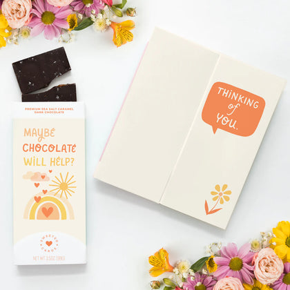 Maybe Chocolate Will Help? | SweeterCards
