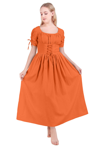 Meadow Muse Dress | Rust