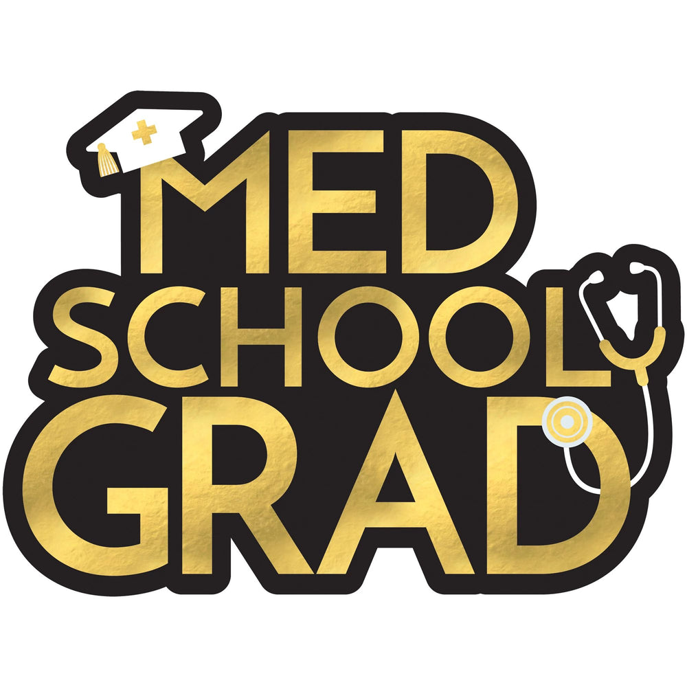 Med School Grad Giant Cutout