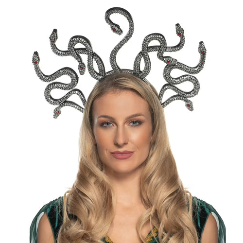 Medusa Headpiece Silver