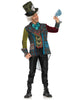 Men's 3 PC Deluxe Mad Hatter Costume