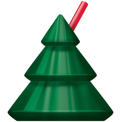 Merry Everything Tree Cup w/ Straw