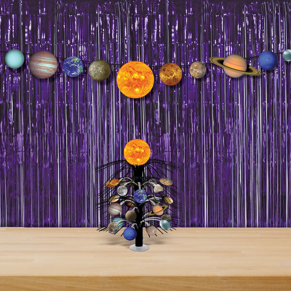 Metallic Gleam N' Curtain Purple