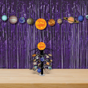 Metallic Gleam N' Curtain Purple