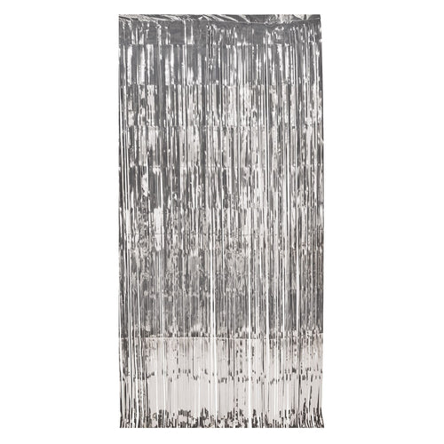 Metallic Gleam N' Curtain Silver