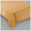 Gold Metallic Fabric Rectangular Table Cover