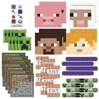 Minecraft Favor Pack  48pc