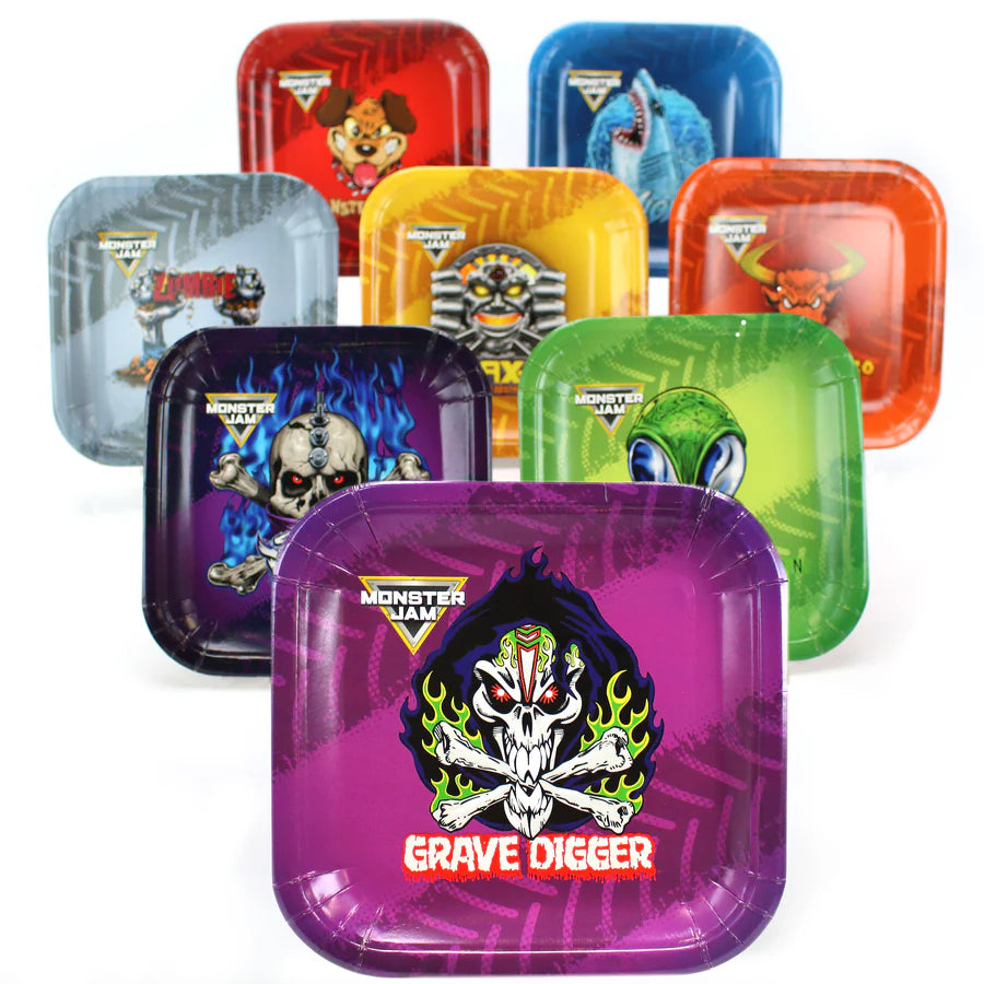 Monster Jam 7" Dessert Plates 8ct