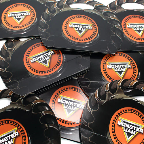 Monster Jam Tire Favor Boxes 8ct