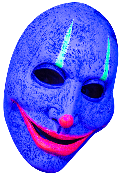 Urban Mask Murder Clown Neon Smile