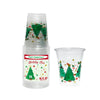 CHRISTMAS TREE 16 OZ. SOFT PLASTIC CUPS – 20 CT.