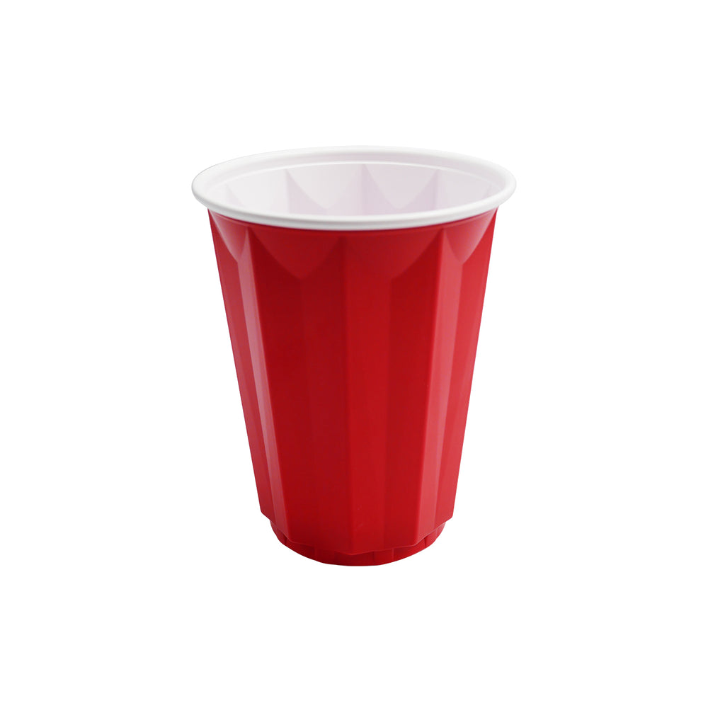 16 OZ. DIAMOND PARTY CUPS – RED 25 CT.