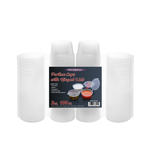 2 oz Portion Cups with Lid 100ct | Catering