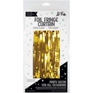 Gold Foil Curtain