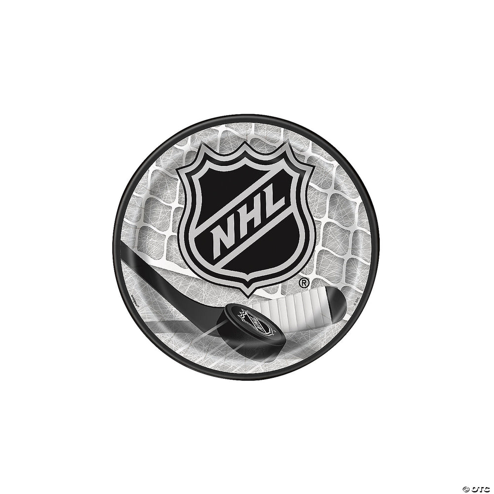 NHL Round 7" Dessert Plates  8ct
