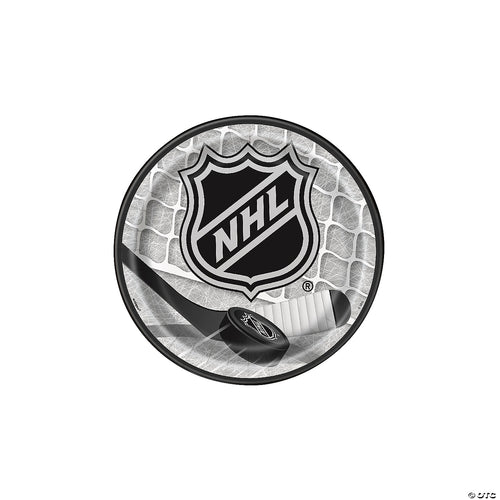 NHL Round 7" Dessert Plates  8ct