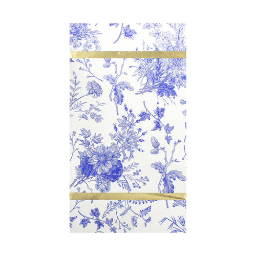 Timeless Blue Guest Towels/20pk
