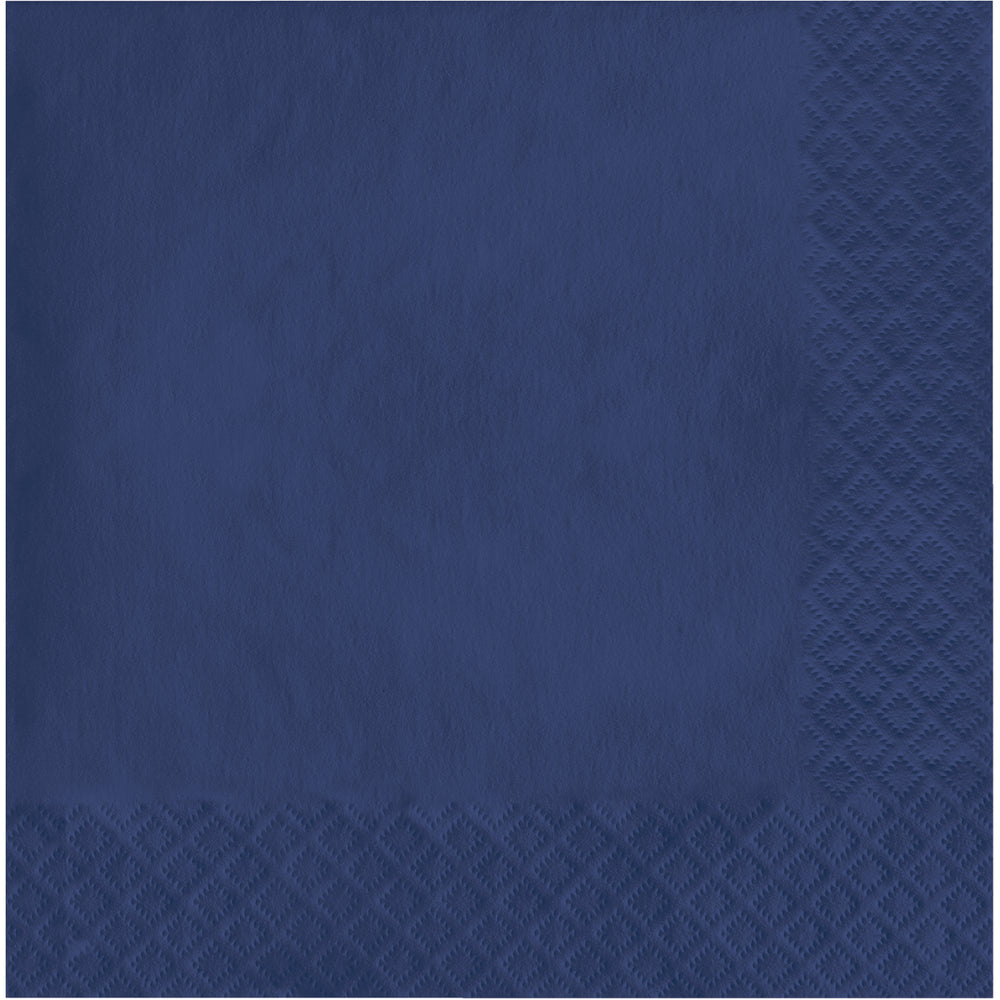 Navy Blue Luncheon Napkins 50ct | Solids