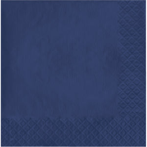 Navy Blue Luncheon Napkins 50ct | Solids