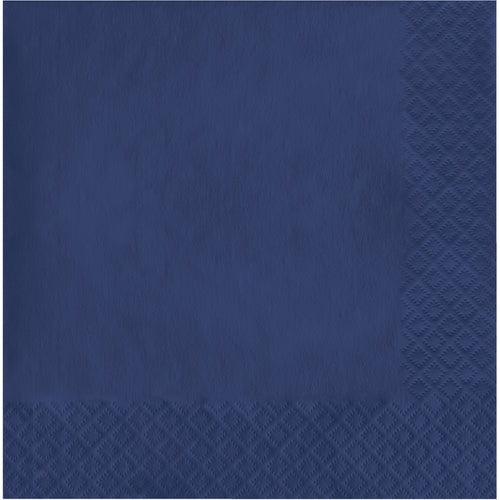 Navy Blue Luncheon Napkins 50ct | Solids