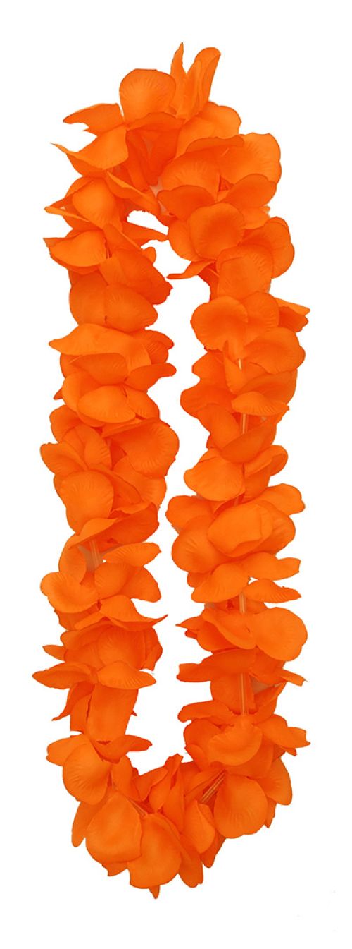 Neon Orange Lei