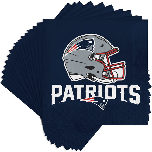 New England Patriots Lunch Napkins 16ct