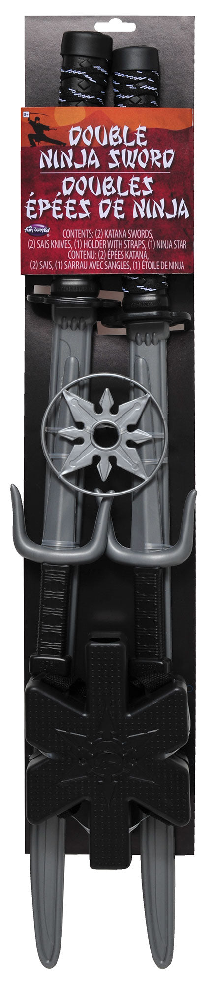 Ninja Double Sword Set