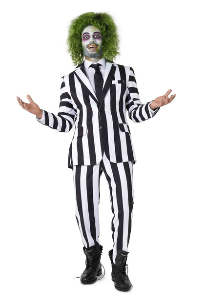 Adult Beetlejuice Suit