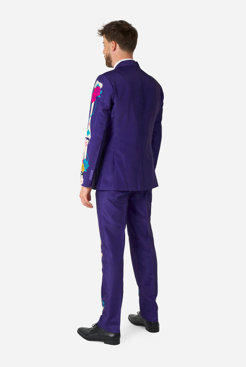 Sugar Skull Purple Suit | Adult (Clearance)