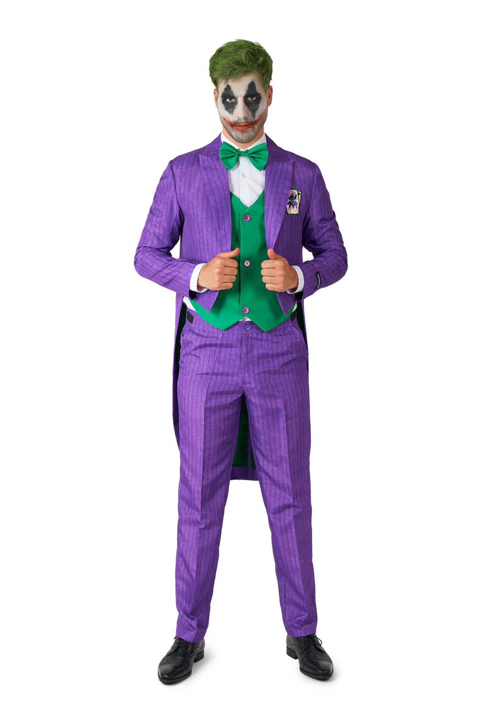 Adult Joker™ Tailcoat Suit Purple