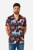 A Nightmare On Elmstreet Button Up