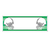 Opposing Helmets Sign Banner
