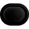 Oval 12in Paper Plates 8ct | Black Velvet