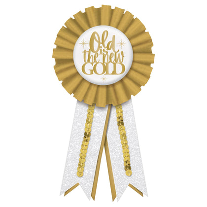 Over the Hill Golden Age Award Ribbon